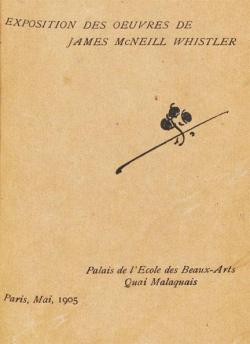 Exposition des Oeuvres de James McNeill Whistler - Palais de L'cole des Beaux-Arts par James Abbott McNeill Whistler