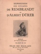 Exposition des estampes de Rembrandt et d'Albert Durer par PUF Presses Universitaires de France