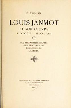 Louis Janmot et son Oeuvre, 1814-1892 par Flix Thiollier