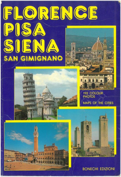 Florence Pisa Siena San Giminiano par Non Specificato