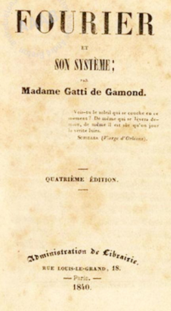 Fourier et son systme par Gatti De Gamond