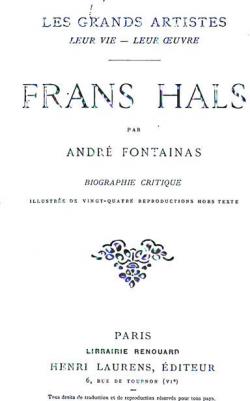 Frans Hals par Andr Fontainas