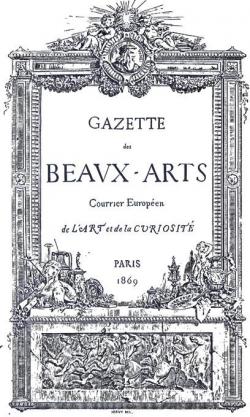Gazette des beaux-arts, 1869, tome 1 :  Onzime Anne, Deuxime Priode par Gazette des Beaux-Arts