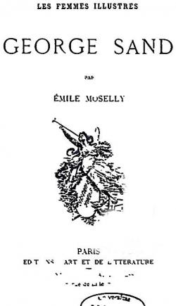 George Sand par mile Moselly