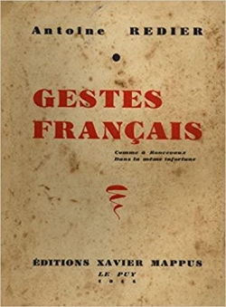 Gestes Franais par Antoine Redier