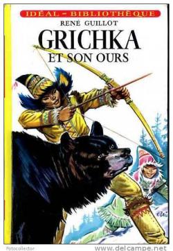 Grichka et son ours par Ren Guillot