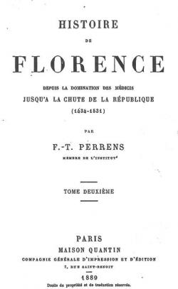 Histoire de Florence, tome 2 par Franois Tommy Perrens