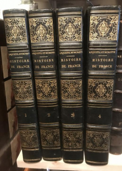 Histoire de France, depuis les temps les plus reculs jusqu' la mort de Louis XVI,  volume 1 sur 4 par Louis-Pierre Anquetil