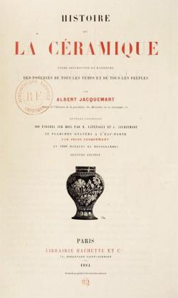 Histoire de La Cramique par Albert Jacquemart