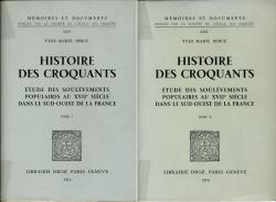 Histoire des croquants - Tomes 1 et 2 par Yves-Marie Berc