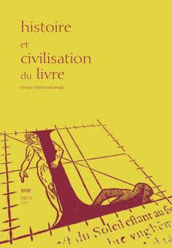 Histoire et civilisation du livre - XVII par Yann Sordet