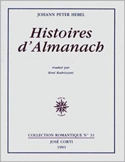 Histoires d'almanach par Johann Peter Hebel