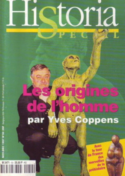 Historia Spcial n50 : Les origines de l'homme par Yves Coppens par Yves Coppens
