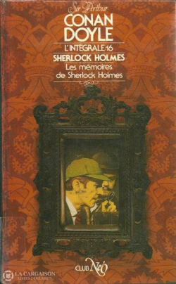 Intgrale, tome 16 : Les mmoires de Sherlock Holmes par Sir Arthur Conan Doyle