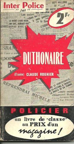 Duthonaire par Claude Rouhier