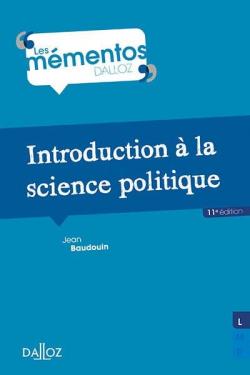 Introduction  la science politique par Jean Baudouin