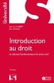 Introduction au droit et thmes fondamentaux du droit civil par Jean-Luc Aubert
