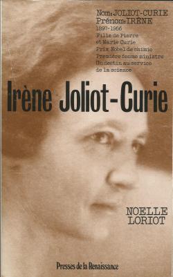 Irne Joliot-Curie par Nolle Loriot