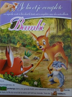 Je lis et je complte : Bambi par Disney Pixar