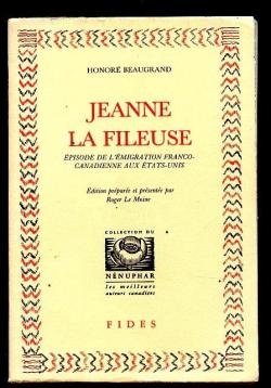 Jeanne la Fileuse par Honor Beaugrand