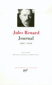 Journal (1887-1910) par Jules Renard