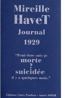 Journal 1929 par Mireille Havet