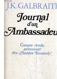 Journal d'un ambassadeur par John Kenneth Galbraith