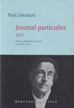 Journal particulier 1937 par Paul Lautaud