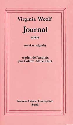 Journal, tome 3 (1923-1927) par Virginia Woolf