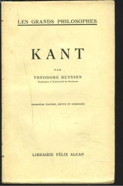 Kant par Thodore Ruyssen