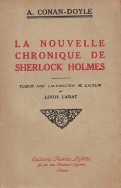 La nouvelle chronique de Sherlock Holmes  par Sir Arthur Conan Doyle