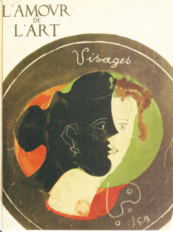 L'Amour de l'Art - 1950 : Visages par Revue L'Amour de l'Art