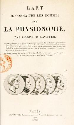 L'art de connaitre les hommes par la physionomie, tome 2 par Johann Caspar Lavater