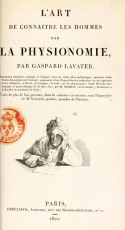 L'art de connaitre les hommes par la physionomie, tome 4 par Johann Caspar Lavater