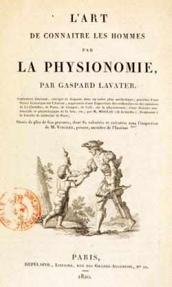 L'art de connaitre les hommes par la physionomie, tome 7 par Johann Caspar Lavater