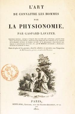 L'art de connaitre les hommes par la physionomie, tome 5 par Johann Caspar Lavater