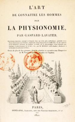 L'art de connaitre les hommes par la physionomie, tome 3 par Johann Caspar Lavater