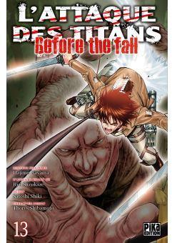 L'Attaque des Titans - Before the Fall, tome 13 par Ry Suzukaze