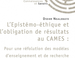 LEpistmo-thique et lobligation de rsultats au CAMES par Didier Ngalebaye