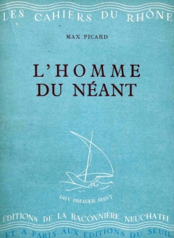 L'Homme du nant par Max Picard
