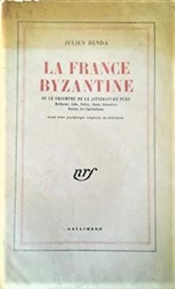 La France byzantine par Julien Benda