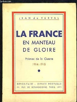 La France en manteau de gloire par Jean de Verval