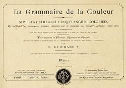 La grammaire de la couleur, tome 2 par douard Guichard