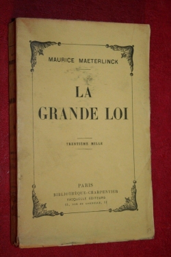 La Grande Loi par Maurice Maeterlinck