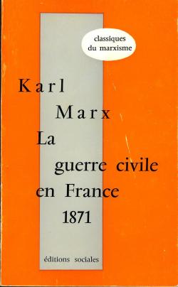 La guerre civile en France par Karl Marx