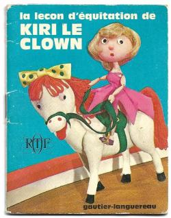 La Leon d'quitation de Kiri le clown par Edition Gautier-Languereau