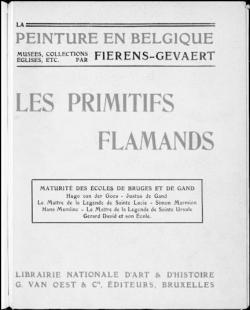 Les primitifs flamands, tome 2 par Hippolyte Fierens-Gevaert