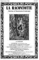 La Racontotte : Nature et Traditions Comtoises par Daniel K. Leroux