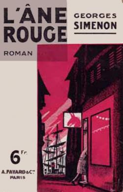 L'ne rouge par Georges Simenon