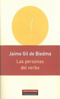 Las personas del verbo par Jaime-Gil de Biedma